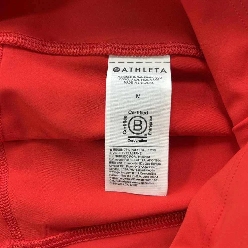 Athleta Interval Stash Medium Cardinal Red 5
